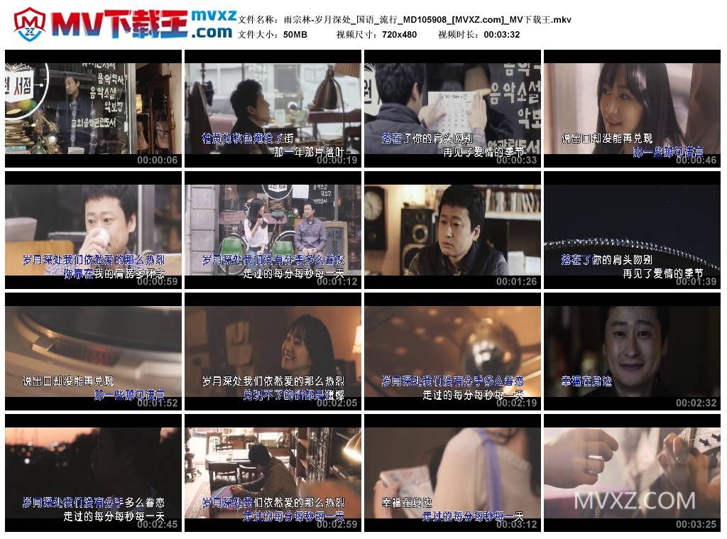 雨宗林-岁月深处_国语_流行_MD105908